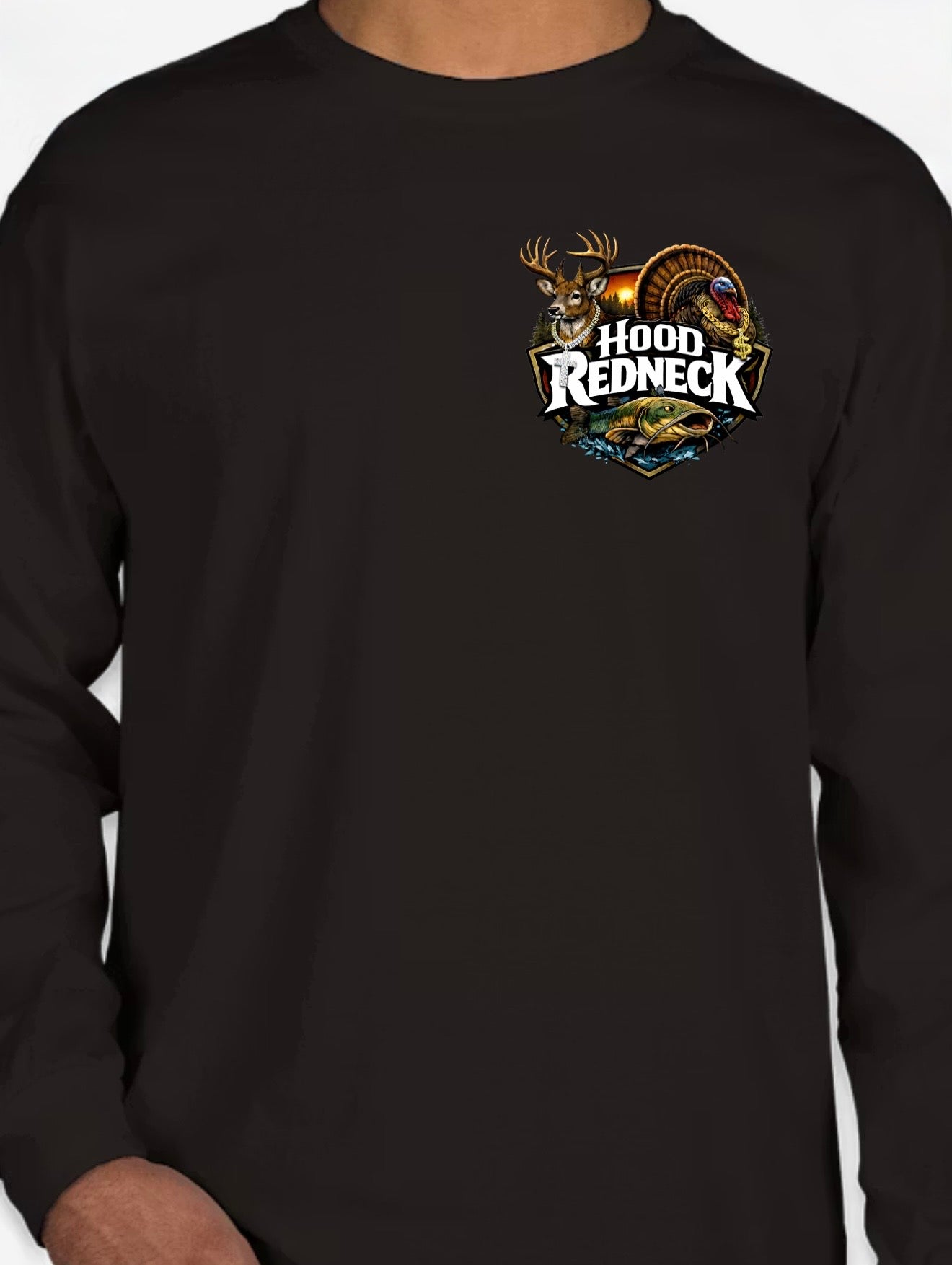 Black "Buckin' & Thuggin"