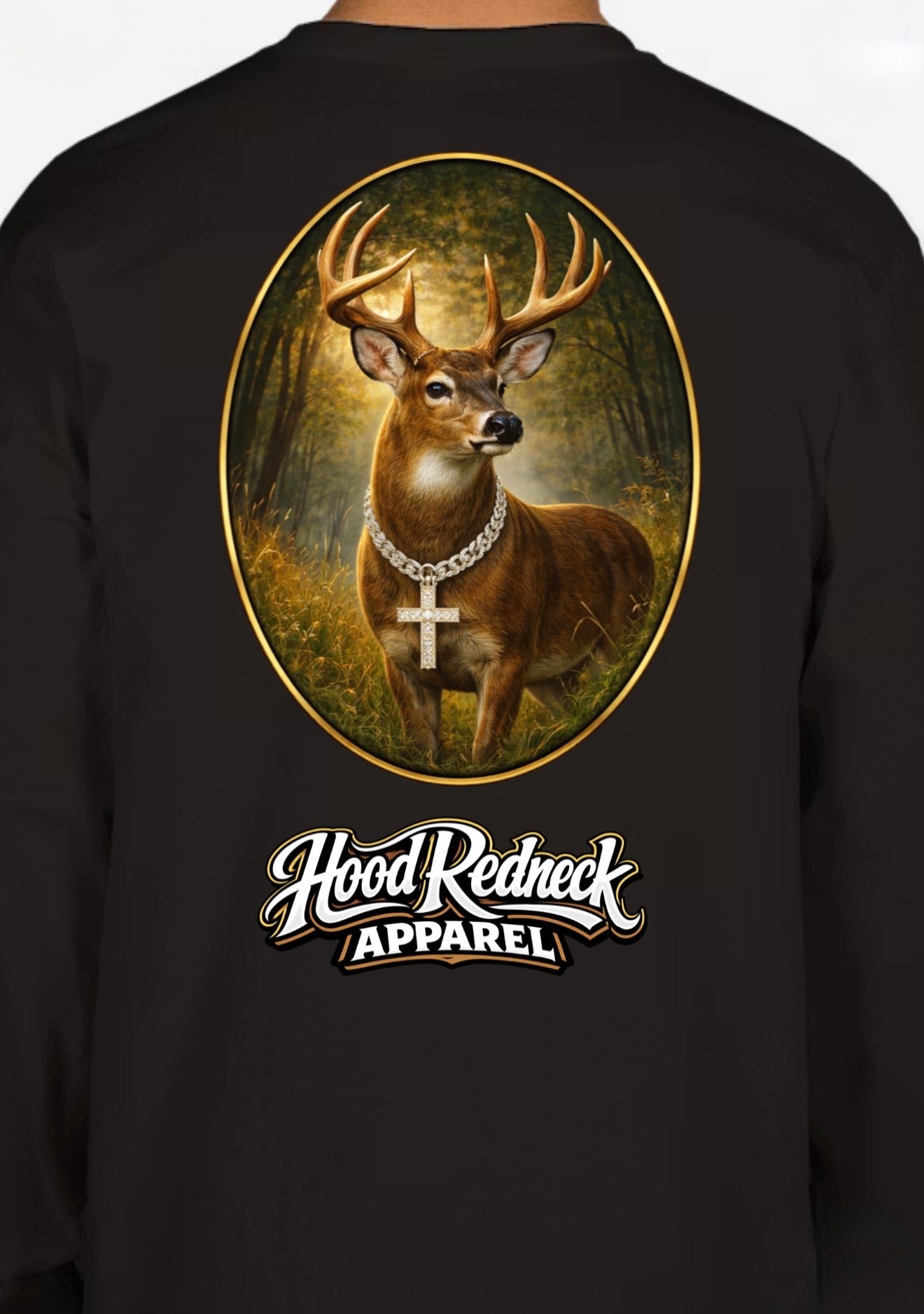 Black "Buckin' & Thuggin"